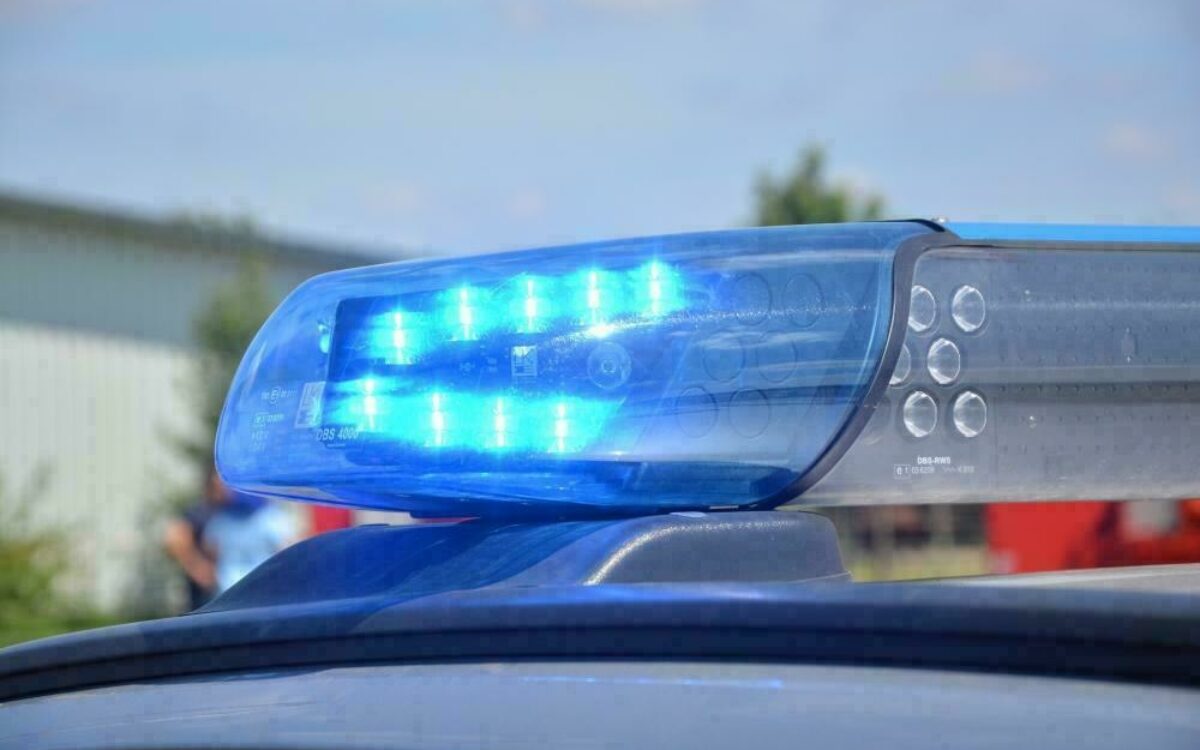 Blaulicht Polizei A5 Blaulicht Polizei A5